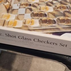 New Shot Glass Chess Set