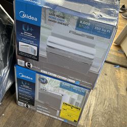 1 NEW 8000 BTU AIR MIDEA AC
