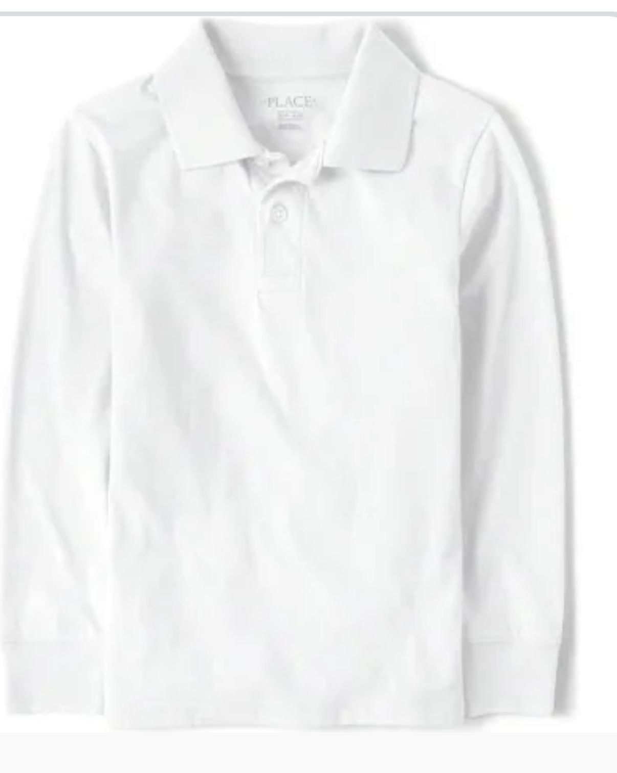 White Long sleeve Polo Shirts (2)