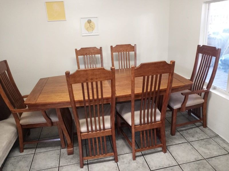 Table And 8 Chairs