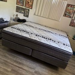 NEW MATTRESS KING SIZE PILLOW-TOP WITH BOX SPRING 