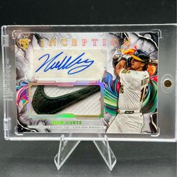 2025 Topps Inception Baseball Nick Kurtz Patch Auto 1/1 Oakland Athletics RC