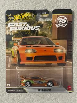 Hot Wheels Premium CHASE Fast & Furious Toyota Supra