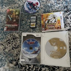 🎮 Nintendo Game Bundle – Zelda, Pokémon, Mario Kart & More