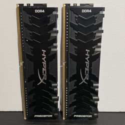 Kingston HyperX Predator 16GB DDR4 RAM 2x8GB
