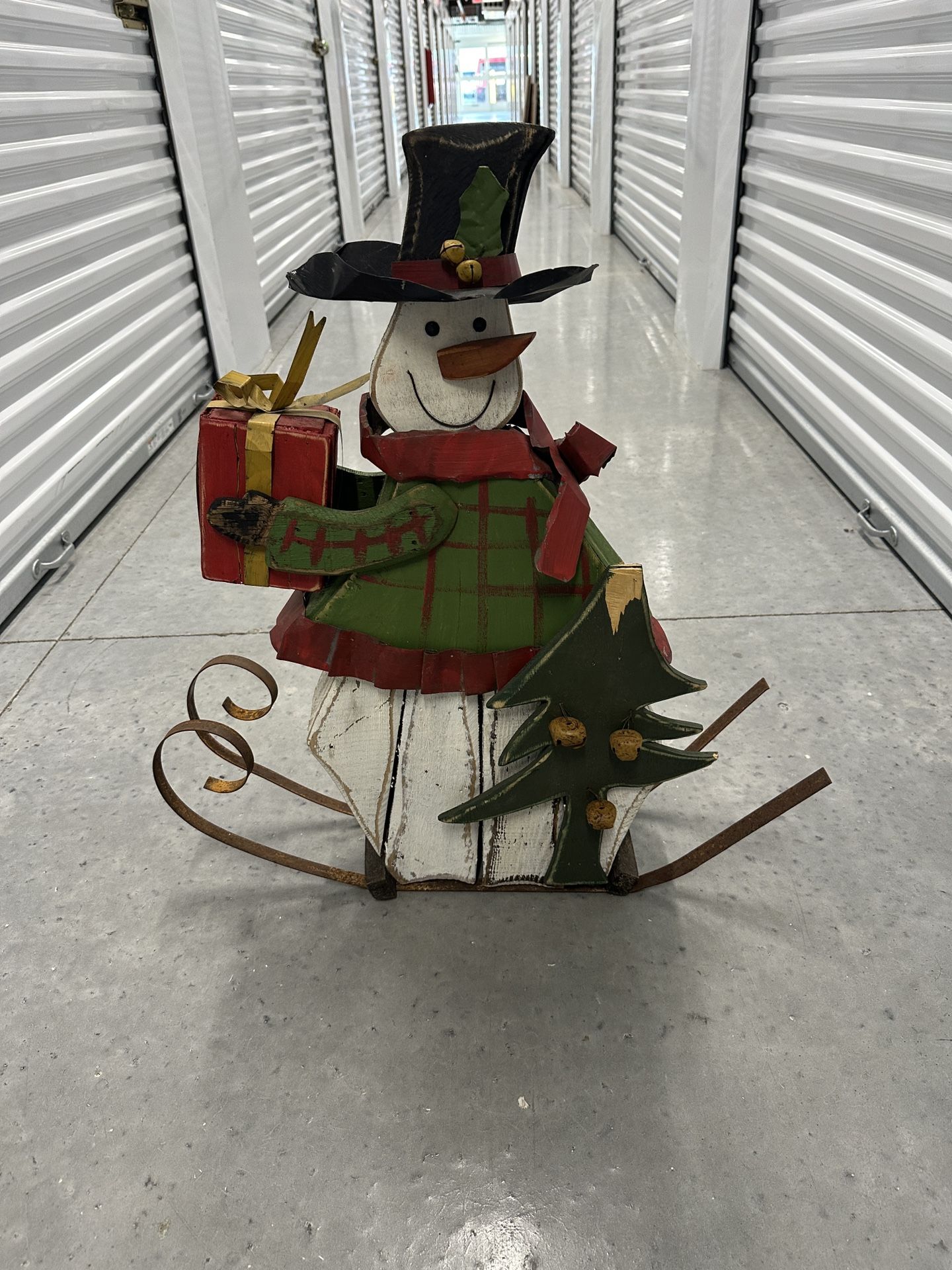 Wood Snowman PLUS+ all The Christmas Lights In My Other Post For$5 More!