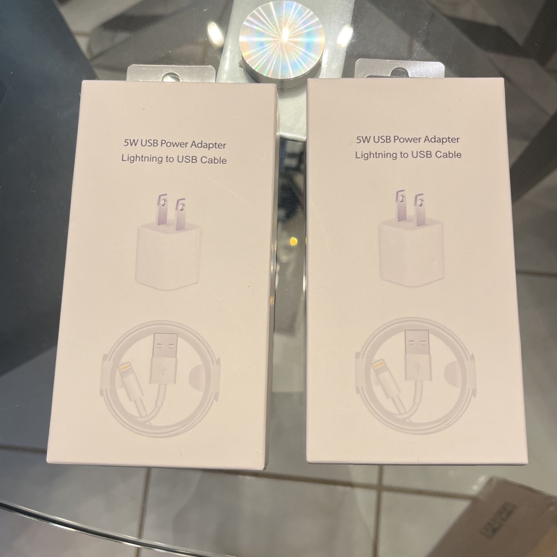 Iphone Power Adapter With Usb Cable