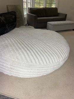 Jaxx 6 Foot Cocoon - 2-in-1 Convertible Bean Bag Bed & Large Bean Bag Chair