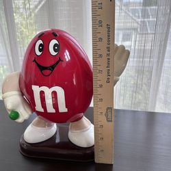 M&M Vintage 1992 Red Candy Dispenser