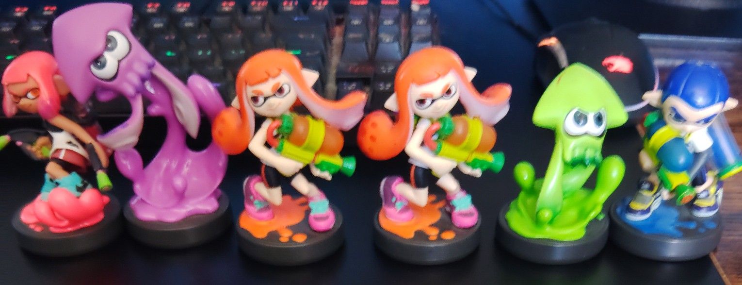 Splatoon Amiibos