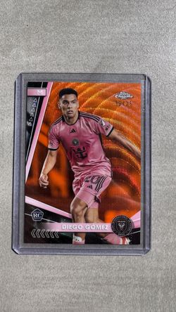 Diego Gómez Topps Chrome  MLS rookie card 16/25