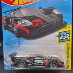 Hot Wheels 2016 Ford Gt Race Toy