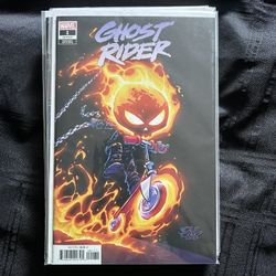 Marvel Ghost Rider 2022 #1 Skottie Young Variant NM/VF