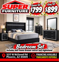 Queen bedroom set