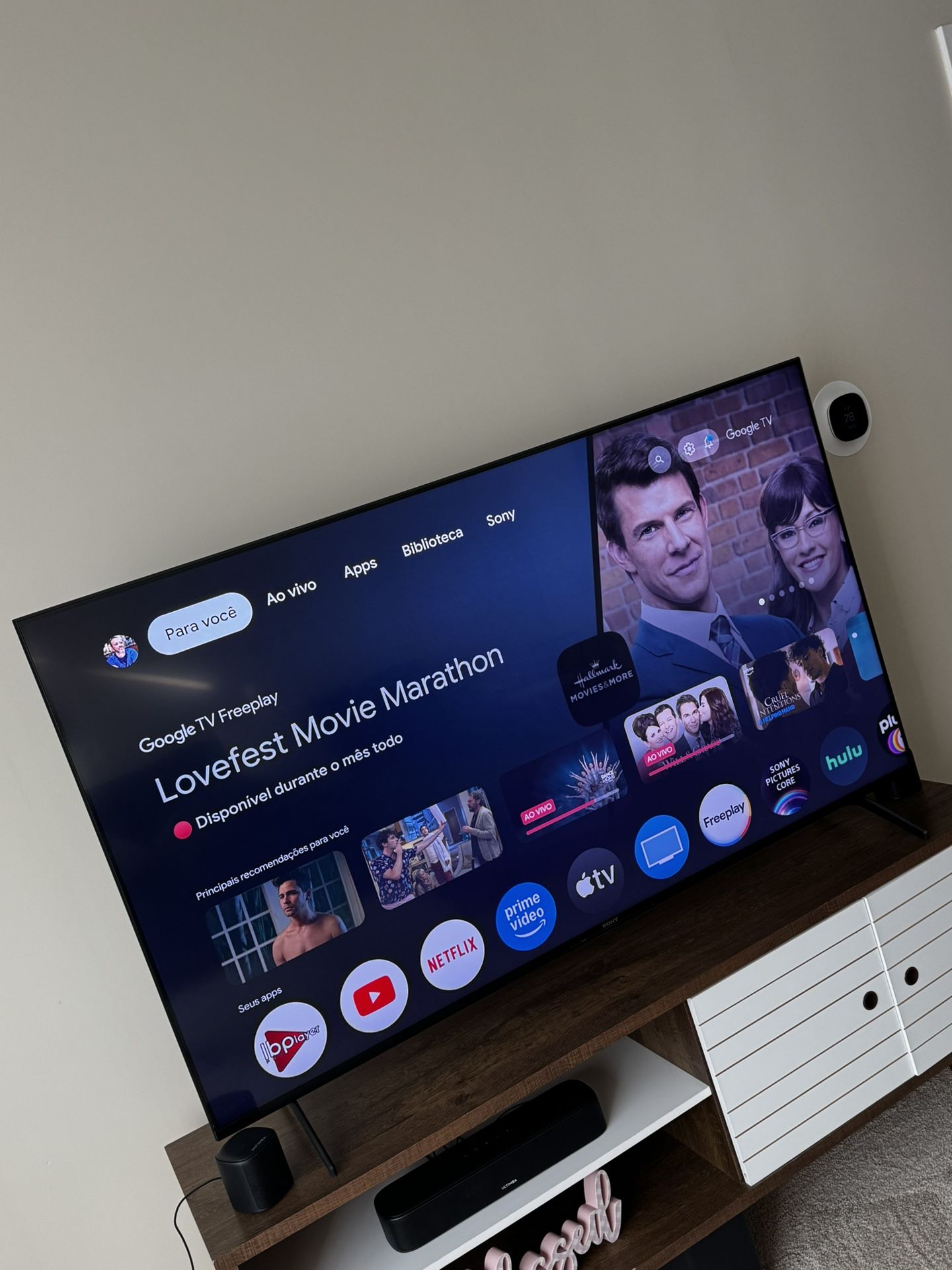 Smart Tv 65” Sony Google Tv