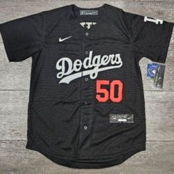 YOUTH LOS ANGELES DODGERS STITCHED BASEBALL JERSEY 