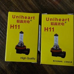 NEW 2 Sets H11 Halogen Headlight Bulbs – Low Beam 