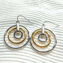 Three Gorgeous Stylish Gold Earings