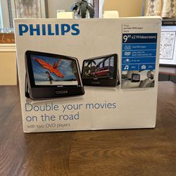 Phillips 9” Portable DVD Player 