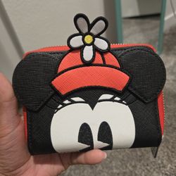 Loungefly Disney Minnie Mouse Retro Polka Dot Zipper Wallet