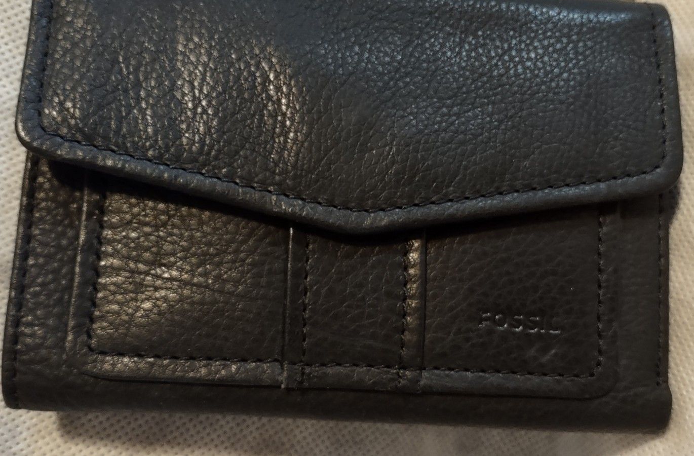Fossil Black Leather Wallet