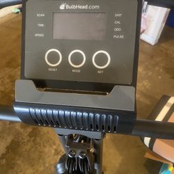 Exercise Bike With Resist Bands