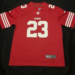 Red Christian McCaffrey San Francisco 49ers Jerseys