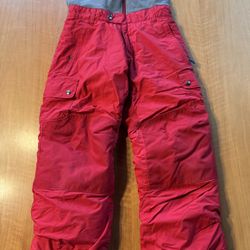 Size 10 Kids Lands End Snow Bibs
