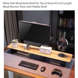 Desk shelf Monitor Riser 
