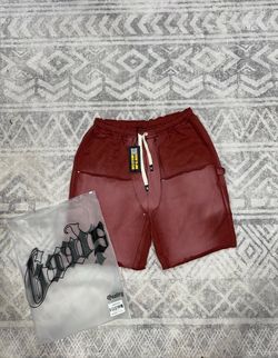 Burgundy Godspeed shorts