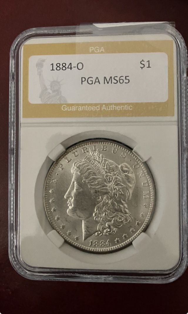 Brilliant Uncirculated 1884-O Silver Morgan Dollar 