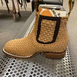 Botines Vaqueros De Petatillo 