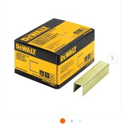 New In Box Dewalt Galvanized Staples 2000 2 Boxes