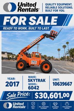 2017 6K Reach Forklift