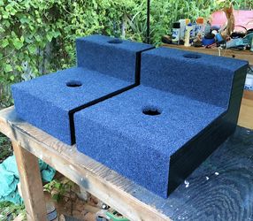 Podagee Horseshoes Set - Washer Toss Game- Double Hole