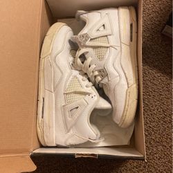 Jordan Pure Money 4s Sz 6.5y