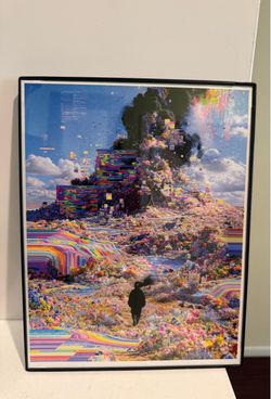 Beeple Regular Print "Beautiful Mess" Framed 1/1