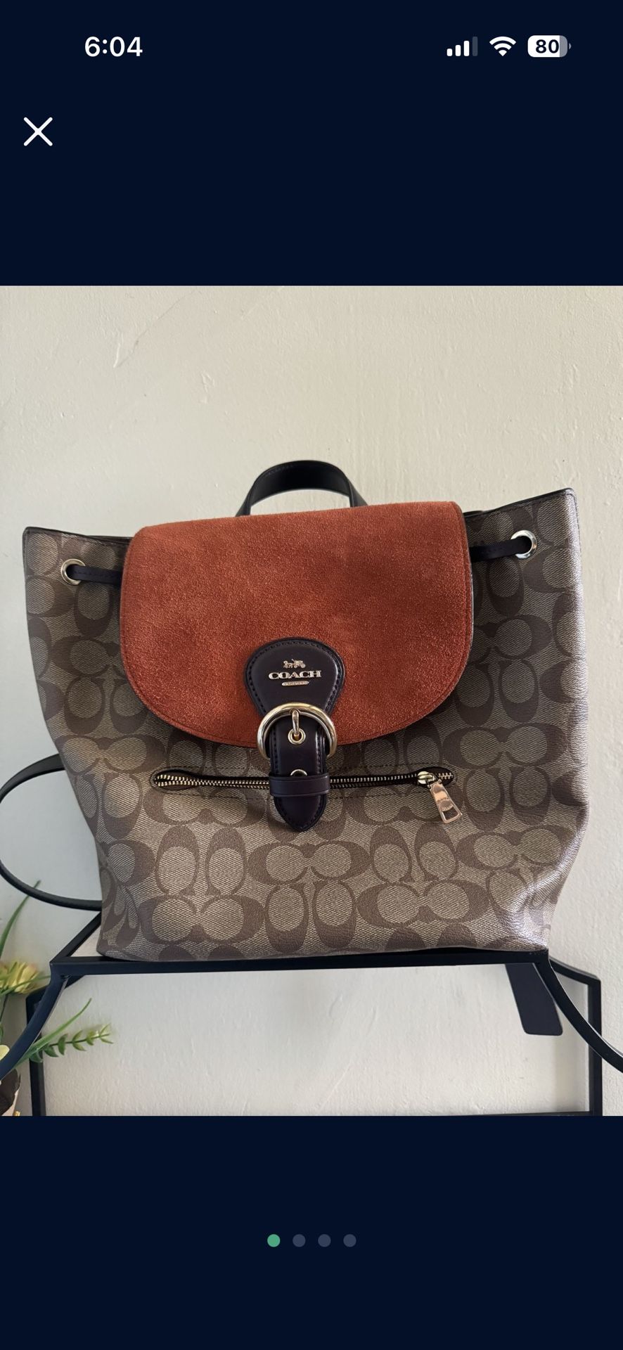 Coach Backpack