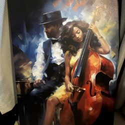 Canvas Jazz Art