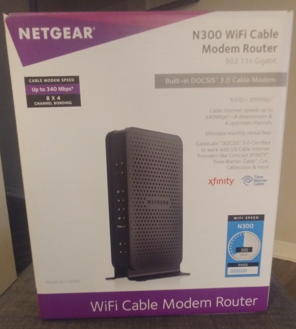 NetGear N300 Modem/Router Combo