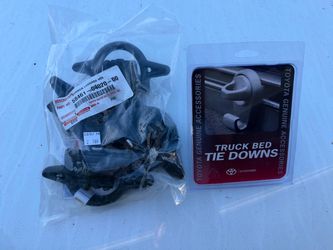 Toyota Tacoma bed rail accessories