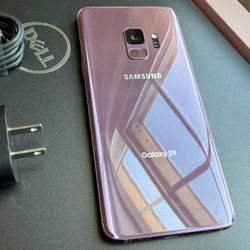 Samsung Galaxy S9  , Factory Unlocked,  Excellent Condition Like New 