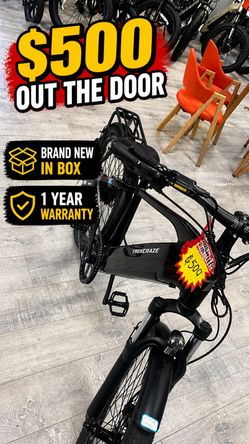 Electric bike clearance sale for Trekcraze ebike