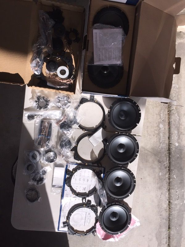 Alpine SPS-619c Speaker Components
