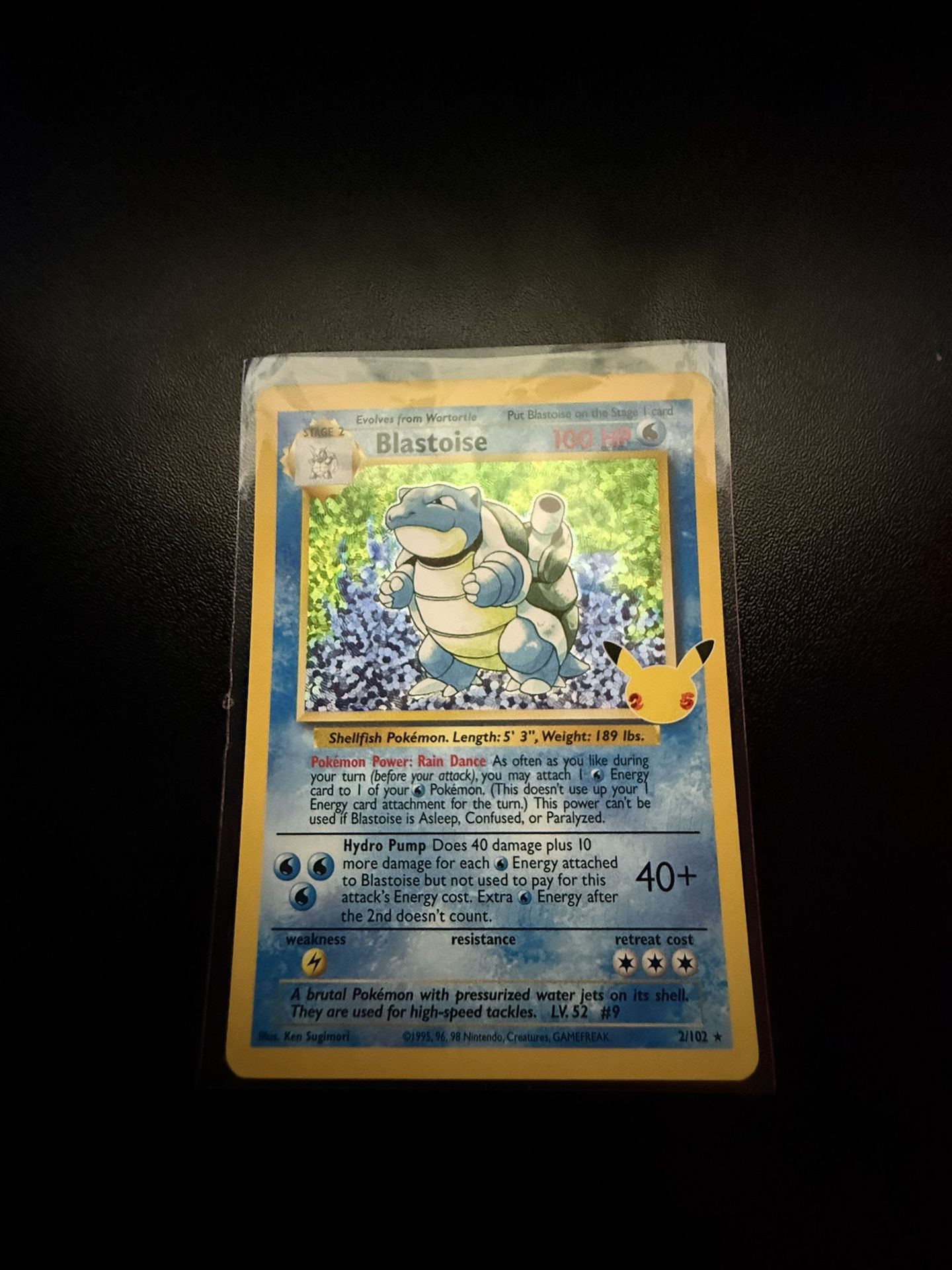 Pokemon Card Blastoise