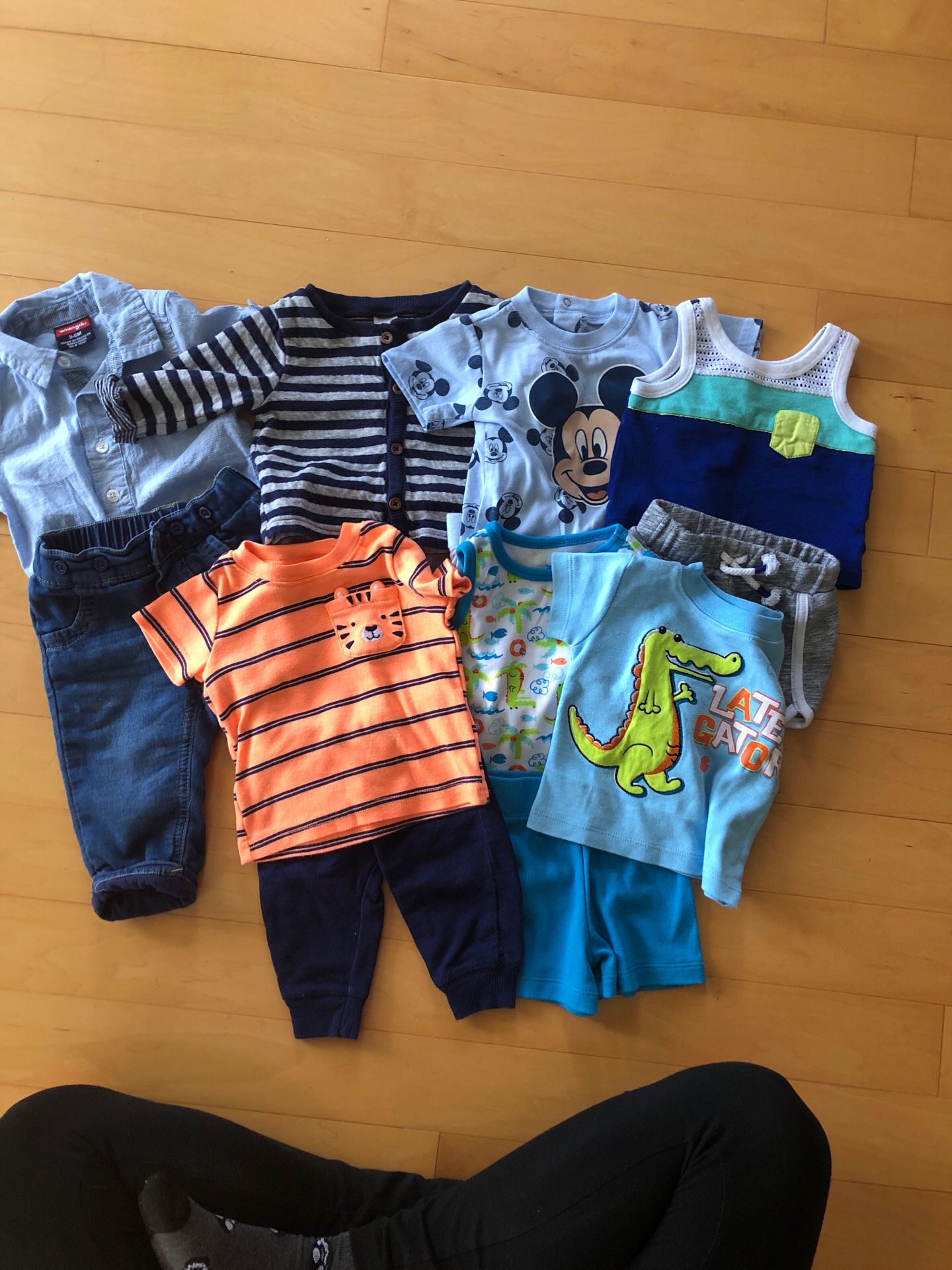 Lot of 6 Baby Boys outfits