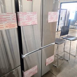 Samsung RF29A9071SR Smart 4 Door Flex Refrigerator 