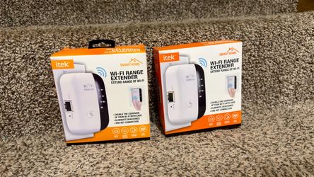 itek Smart Home Wi-Fi Range Extender (x2)