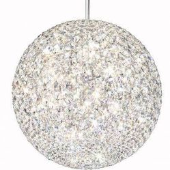 Crystal Ball Light Fixture