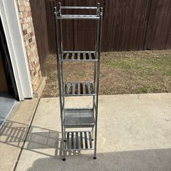 Metal Chrome Shelf